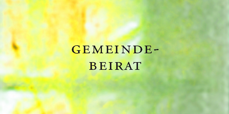 Mehr über den Artikel erfahren Gemeindebeirat